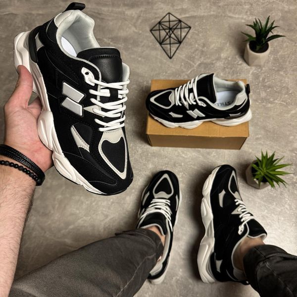 Black sneakers in the N style