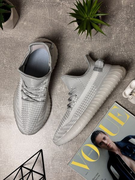 Серые кроссовки Boost 350 5873 фото