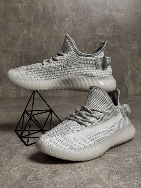 Серые кроссовки Boost 350 5873 фото