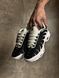 Black-and-white sneakers in the Tn style
