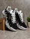 Black-and-white sneakers in the Tn style