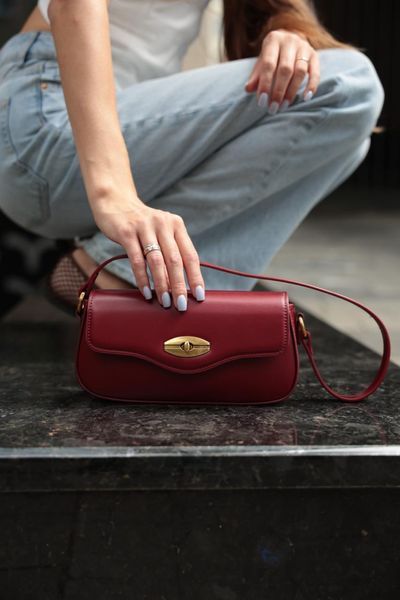 Merlot Bag Burgundy/Gold WM02801 фото