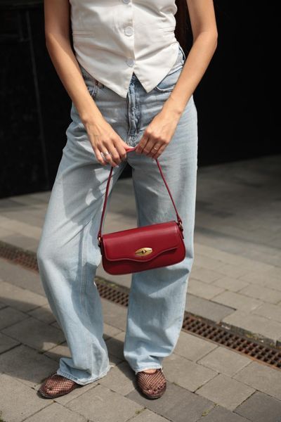 Merlot Bag Burgundy/Gold WM02801 фото