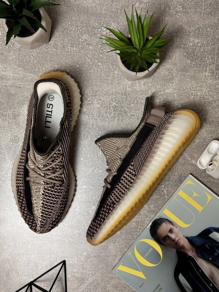 Brown Boost 350 Sneakers