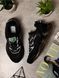 Black summer sneakers with silicone soles