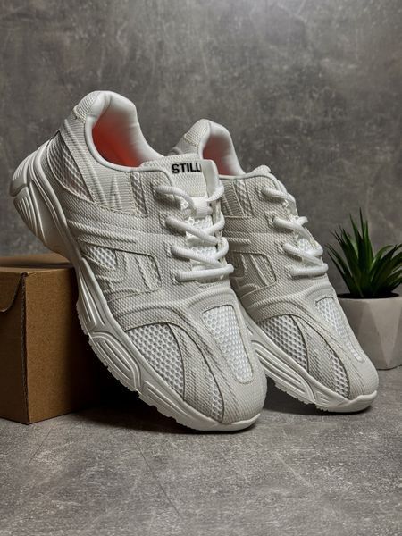 White summer sneakers