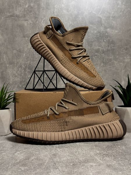 Коричневые кроссовки Boost 350 5762 фото