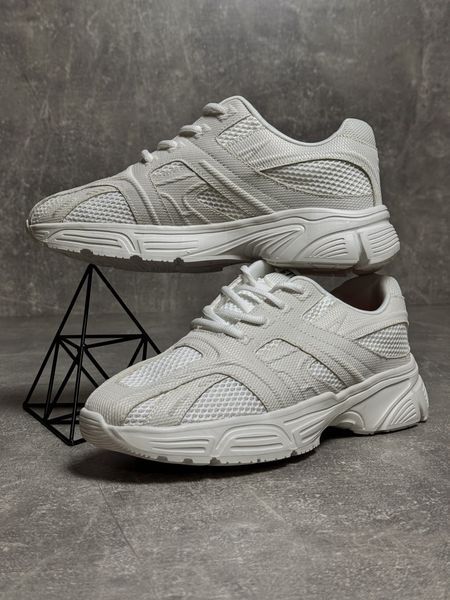 White summer sneakers