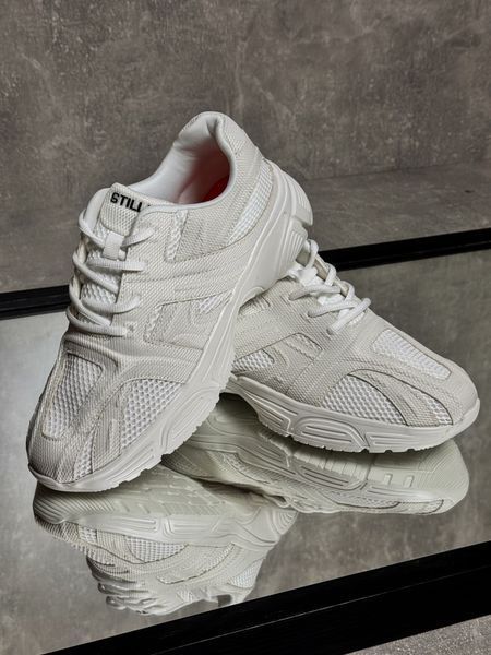 White summer sneakers
