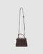 Carmesi Bag Chocolate/Silver