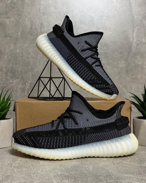 Черные кроссовки Boost 350 5883 фото