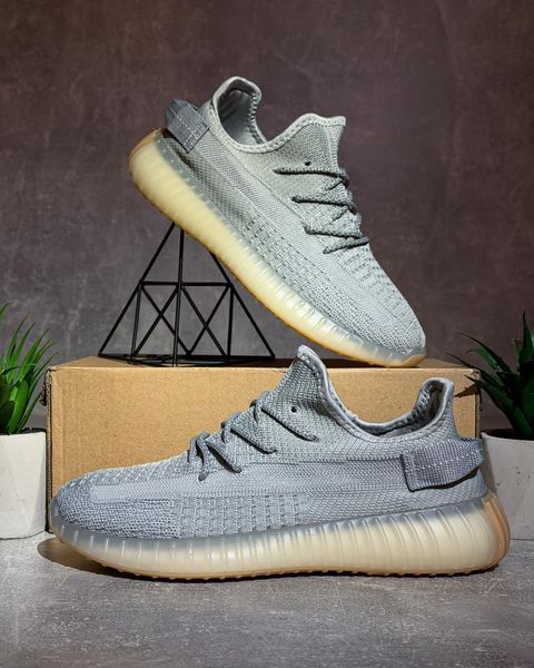Серые кроссовки Boost 350 5899 фото