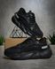 Black winter sneakers