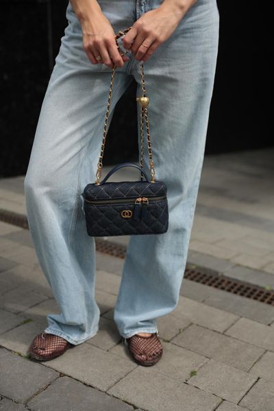 Quinn Bag Dark Denim/Gold WQ04101 фото