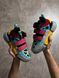Colorful sneakers with Velcro straps