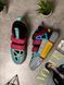 Colorful sneakers with Velcro straps