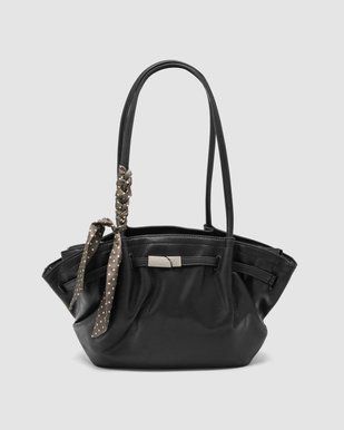 Сумка Hudson Bag Black/Silver WH04001 фото