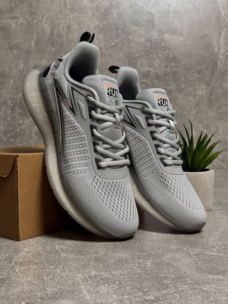 Gray summer sneakers