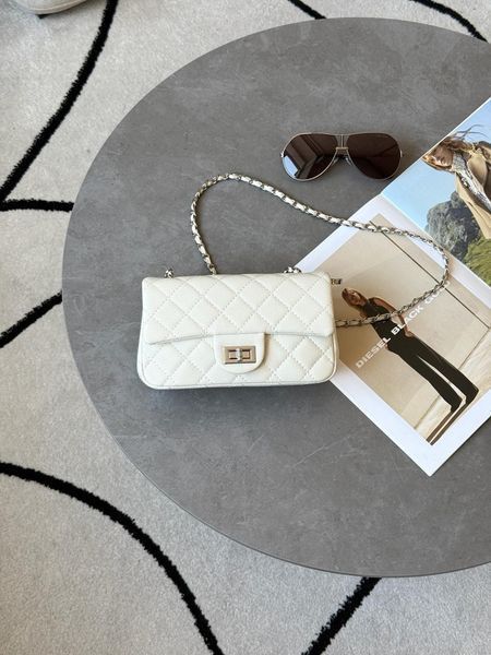 Perline Bag Cream/Silver