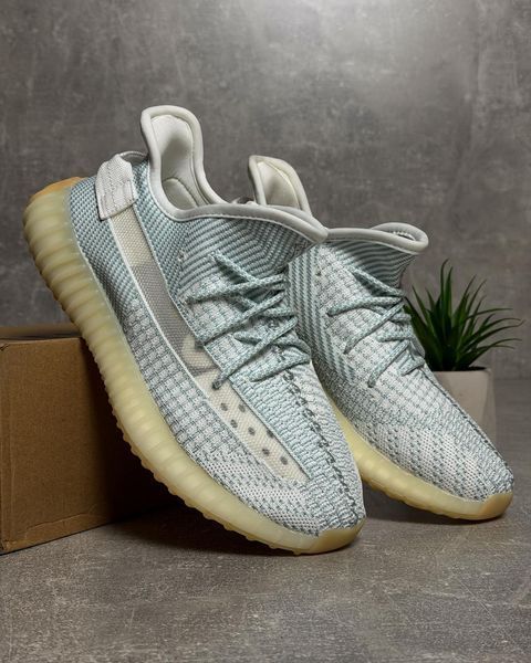 Голубовато-белые кроссовки Boost 350 5870 фото
