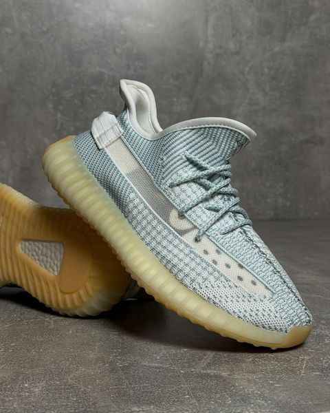 Голубовато-белые кроссовки Boost 350 5870 фото