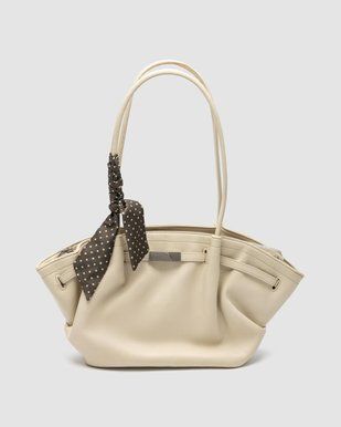 Сумка Hudson Bag Cream/Silver WH04002 фото